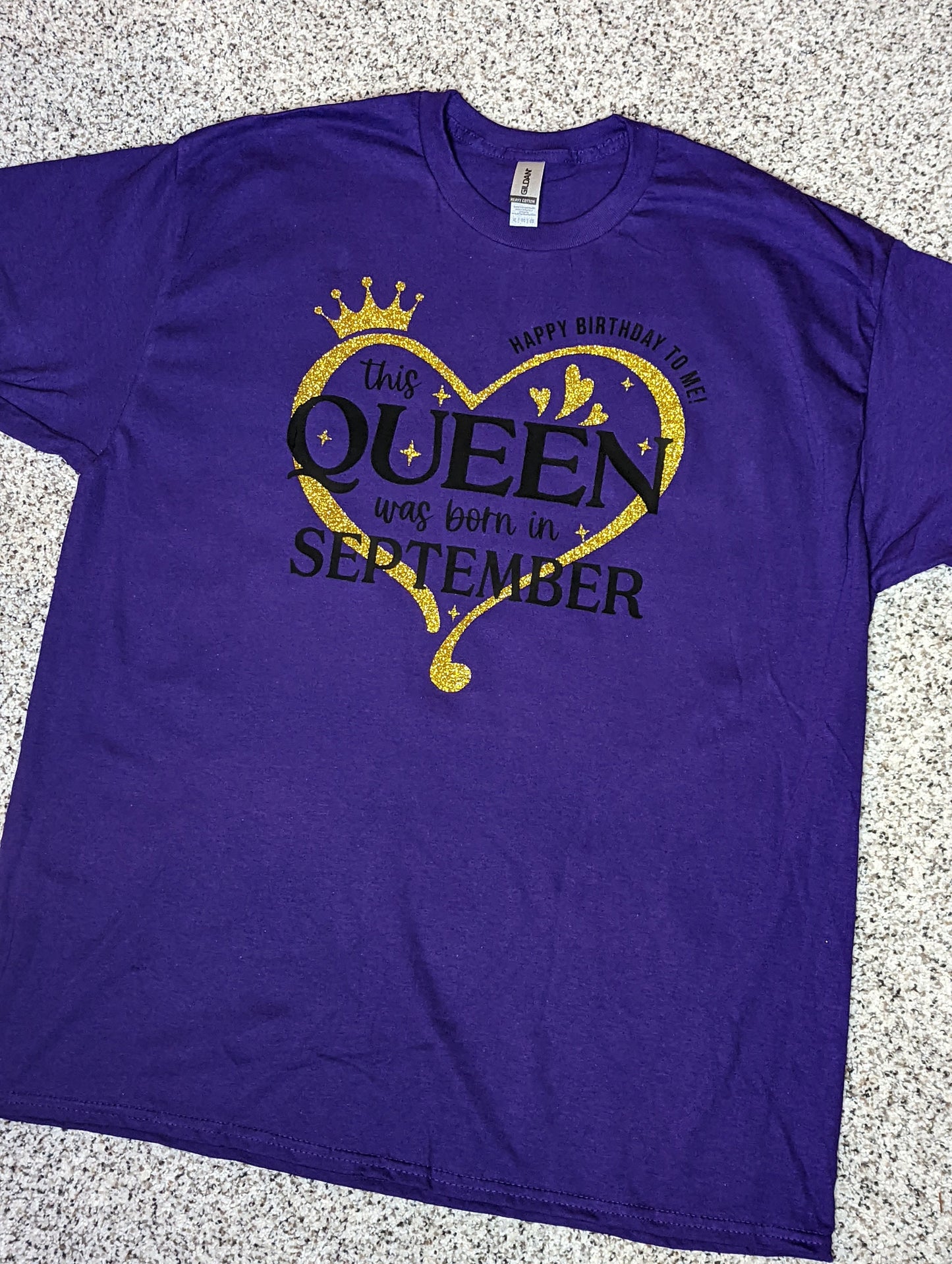 September Queen Birthday T-shirt