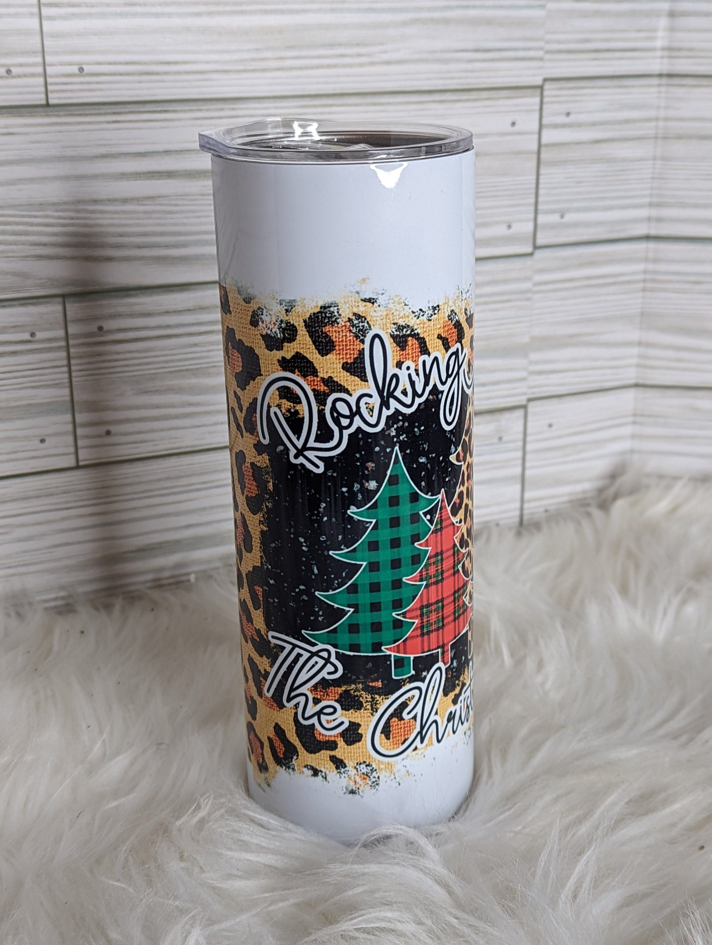20oz. Rockin Around the Christmas Tree Tumbler