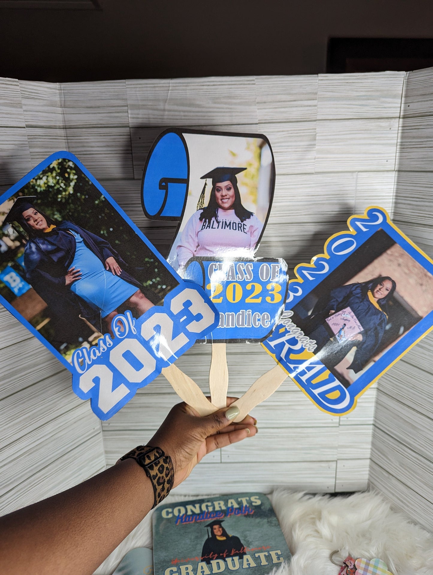 Graduation Fan for College High School Pre-K