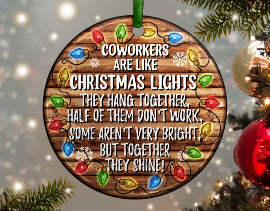 Coworker/ Occupation ornaments