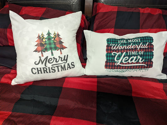 Christmas Pillow Covers (Set of 2)