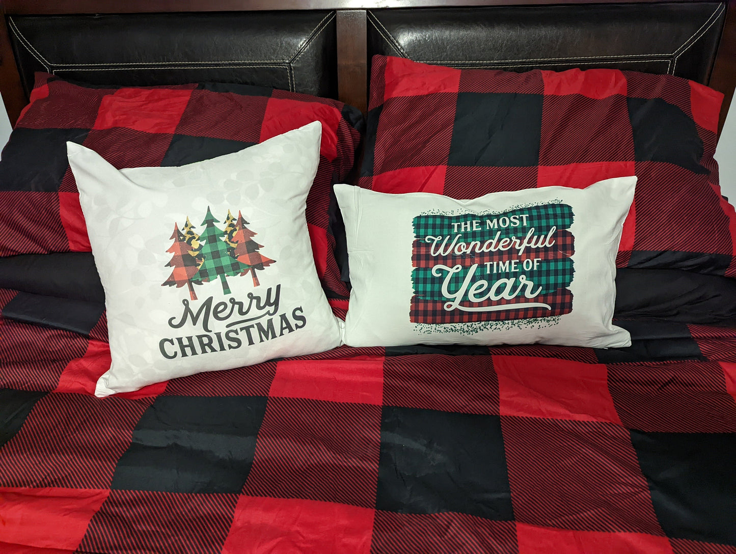 Christmas Pillow Covers (Set of 2)