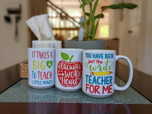 15oz. Teacher Appreciation Mug